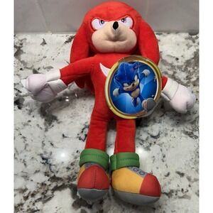 Sonic The Hedgehog 2 The Movie Knuckles 9"‎ Soft Plush